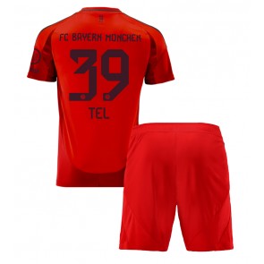 Bayern Munich Mathys Tel #39 Dětské Domácí dres komplet 2024-25 Krátký Rukáv (+ trenýrky)